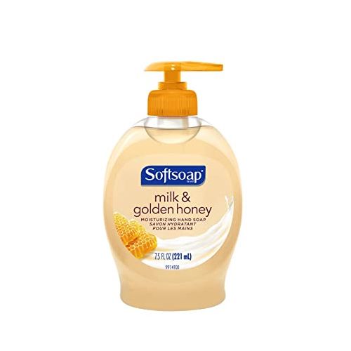 Softsoap Milk & Honey Scent Liquid Hand Soap Moisturizing Liquid Hand Soap 7.5 Oz.