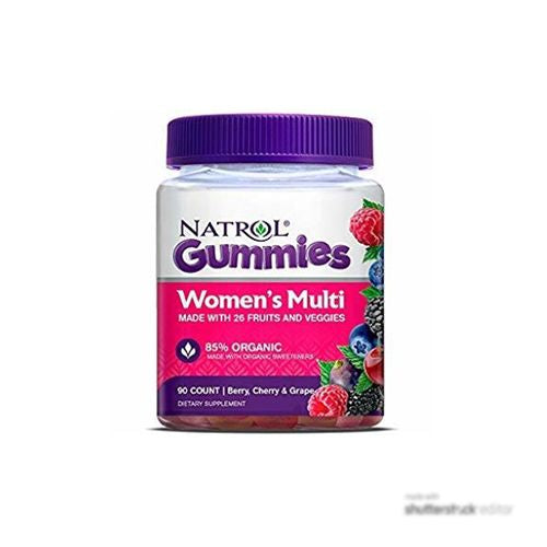 Natrol Women's Multi Gummies, Berry, Cherry & Grape flavors, 90 Count