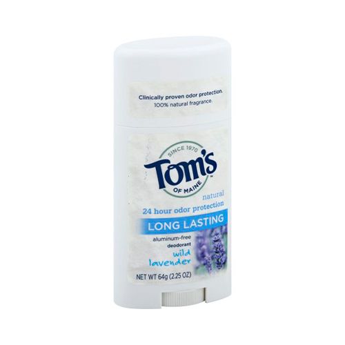 Tom s of Maine Long Lasting Deodorant Wild Lavender 2.25 OZ