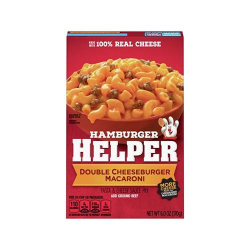 Double Cheeseburger Macaroni Hamburger Helper