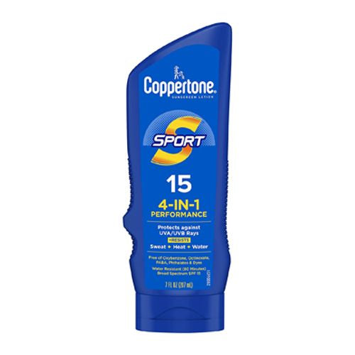 Coppertone Sport Sunscreen Lotion SPF 15 7 Fl Oz