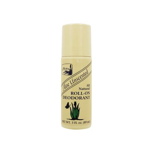 Alvera- All Natural Roll-On Deodorant Aloe Unscented 3 fl oz