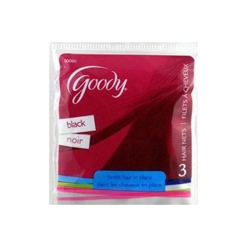 Goody Hair Nets Black - 3 Ct