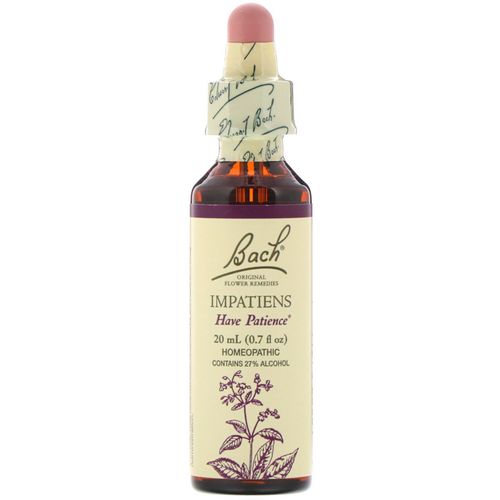 Bach Original Flower Remedies / Impatiens glandulifera flower / SOLUTION
