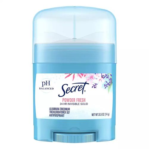 Secret Invisible Solid Antiperspirant Deodorant Powder Fresh 0.5 oz