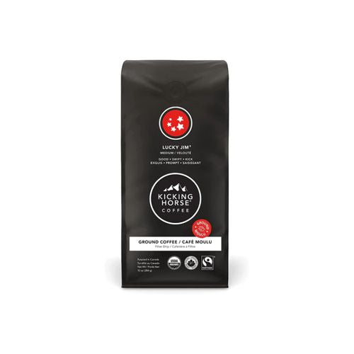 Coffee Medium Ground Lcky - 10 Oz