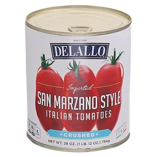 SAN MARZANO STYLE CRUSHED ITALIAN TOMATOES, SAN MARZANO STYLE