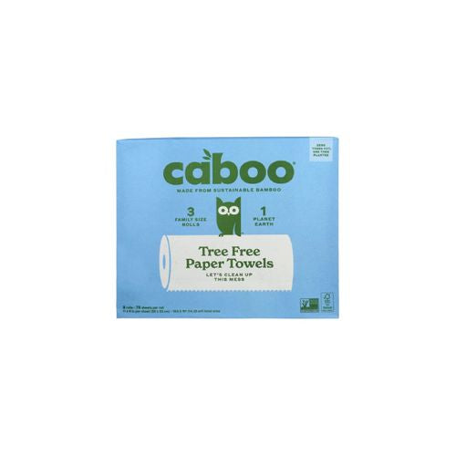 Caboo, Roll Twel 3pk 75 Sheet Pf - 3pk