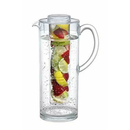 Prodyne Trim Fruit Infusion Pitcher 60 oz Clear
