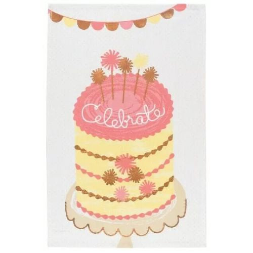 Now Designs, Celebrate Dishtowel, New with Tags, Free Shipping