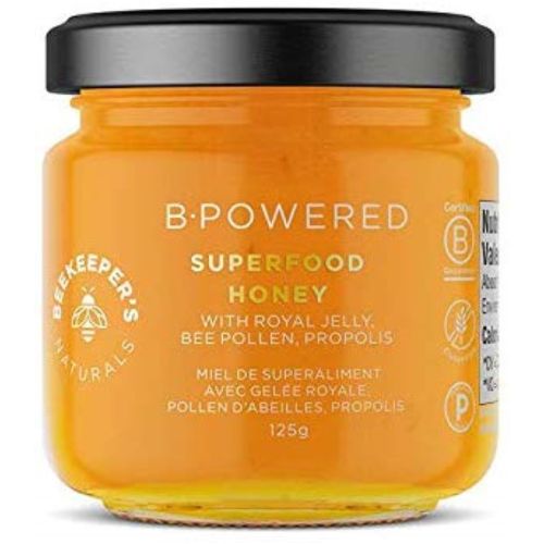 Beekeeper s Naturals B. Powered Superfood with Honey Propolis Royal Jelly & Bee Pollen 4.4 oz