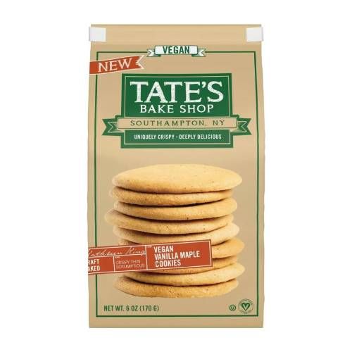 Tate s Bake Shop Vanilla Maple Vegan Cookies 6 oz