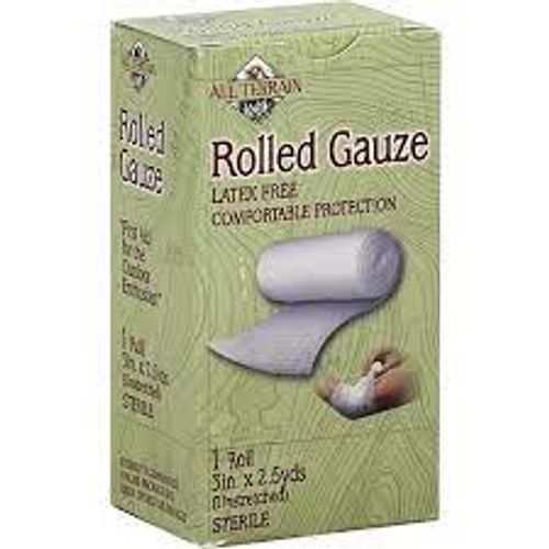 All Terrain 51193 All Terrain Gauze Rolled 3 in.- 1x2.5 YD.