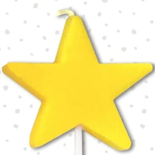 Neon Candle Star