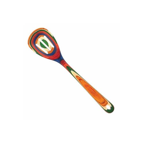 Baltique® Marrakesh Collection 12-1/2 Wooden Slotted Spoon Safe for Nonstick