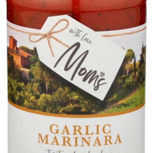 Moms, Sauce Psta Grlc Marinara - 24oz