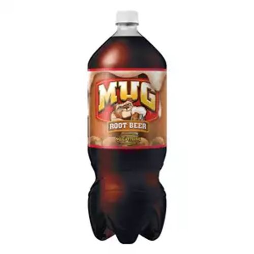 Mug Root Beer Soda 2 Liter Plastic Bottle