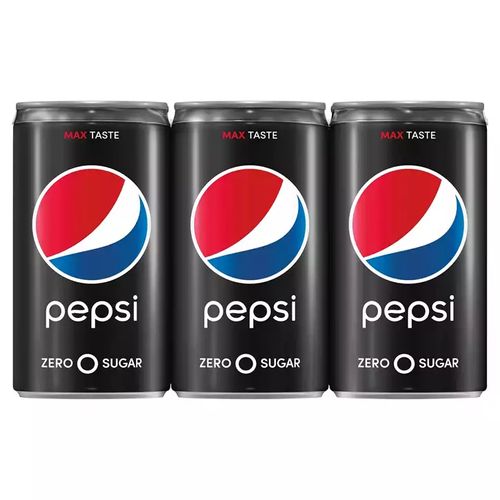 Pepsi Zero Sugar - 6pk/7.5 fl oz Mini Cans