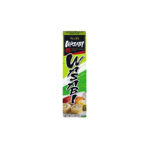 S & B, Paste Wasabi Tube Alntrl - 1.52oz