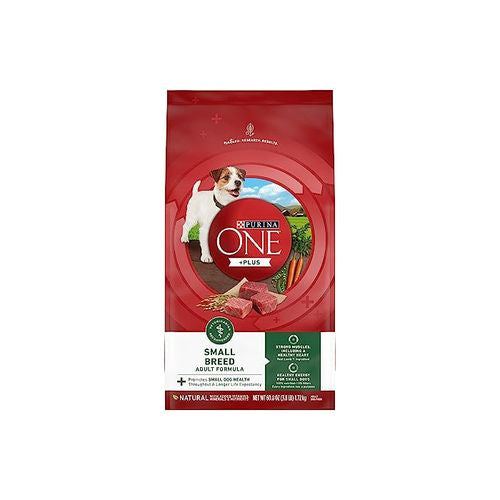 Purina ONE Natural Small Breed Dry Dog Food  +Plus Lamb & Rice Formula  3.8 lb. Bag