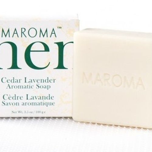 Maroma Men Cedar Lavender Soap 100 g Bar Soap