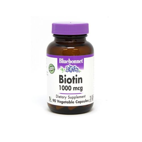 Bluebonnet Nutrition Biotin 1000 mcg Vegetarian Capsules  90 Ct