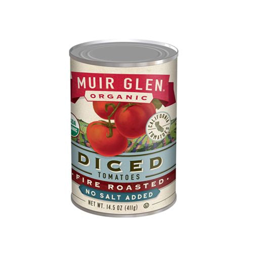 Muir Glen, Tomato Fire Rstd Dcd Ns - 14.5oz