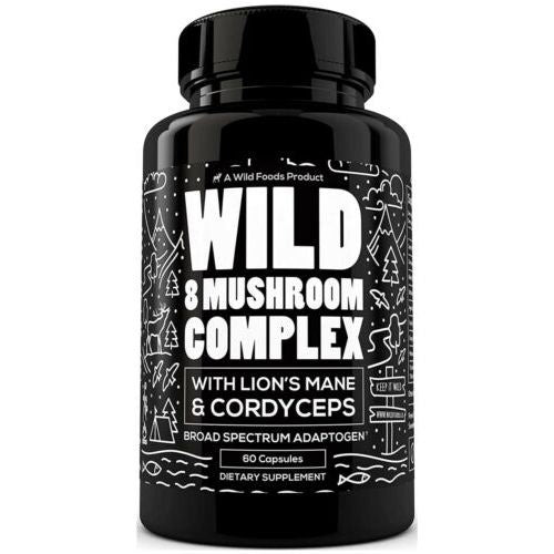 Wild 8 Mushroom Complex 60 Capsules