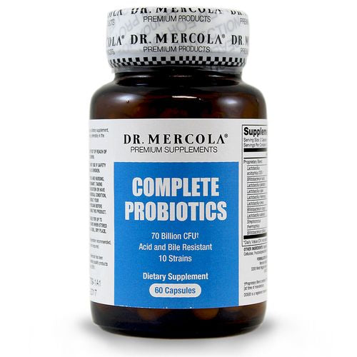 Dr. Mercola  Complete Probiotics (70 Billion CFU) 30 Servings (30 Capsules)