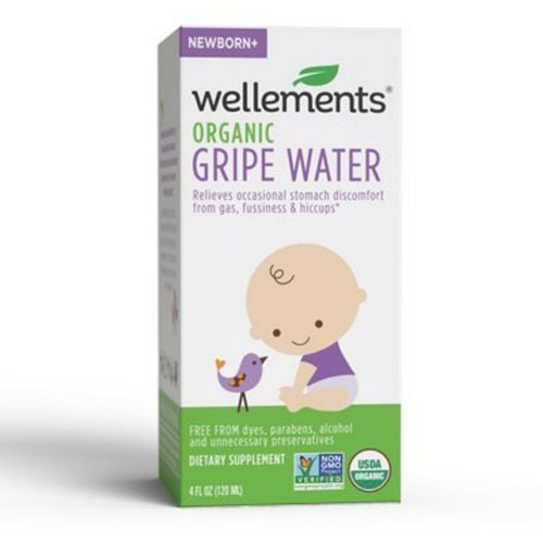 Wellements Organic Gripe Water  Newborn  4 fl oz