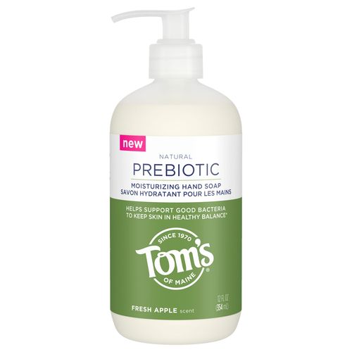 Tom’s of Maine Prebiotic Liquid Hand Soap  Fresh Apple Scent  12oz