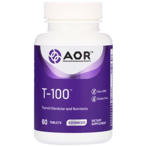 Advanced Orthomolecular Research AOR  T-100  60 Tablets