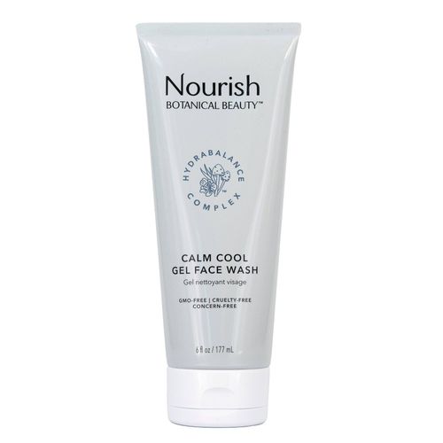 Nourish Organic Botanical Beauty Calm Cool Gel Face Wash - 6 fl oz