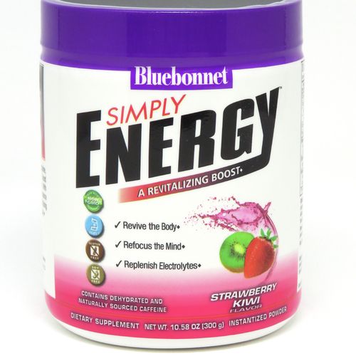 Bluebonnet Simply Energy Strawberry Kiwi 10.58 oz (300 g) Powder