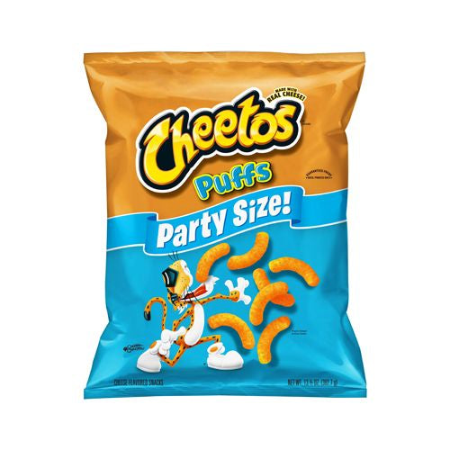 Cheetos Puffs Cheese Flavored Snack Chips  Party Size  13.5 oz Bag