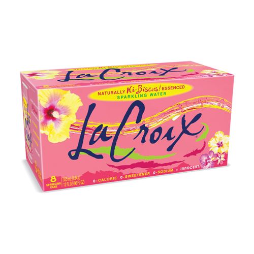 LaCroix Sparkling Water - Hi-Biscus 8pk/12 fl oz Cans, 8 / Pack (Quantity)