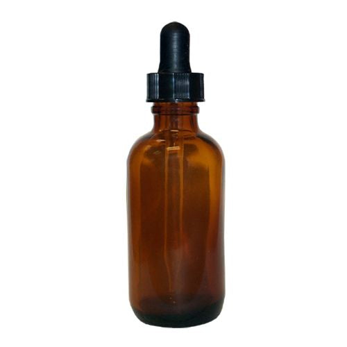 Amber Bottle w Dropper Empty American Supplements 2 oz Bottle