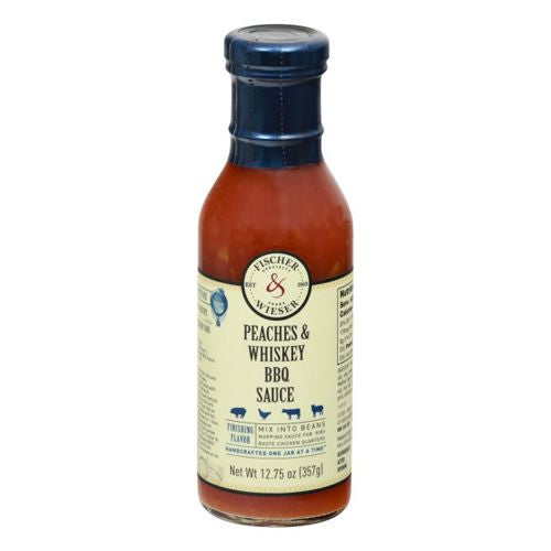 Fischer & Wieser - Peaches & Whiskey BBQ Sauce - 12.75 oz