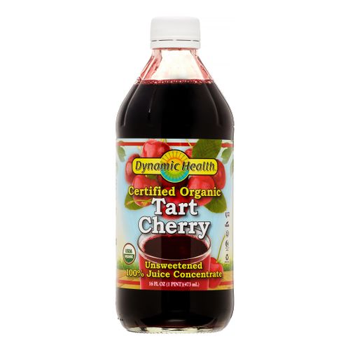Dynamic Health Organic Tart Cherry Juice Concentrate | 100% Pure | 16 Servings