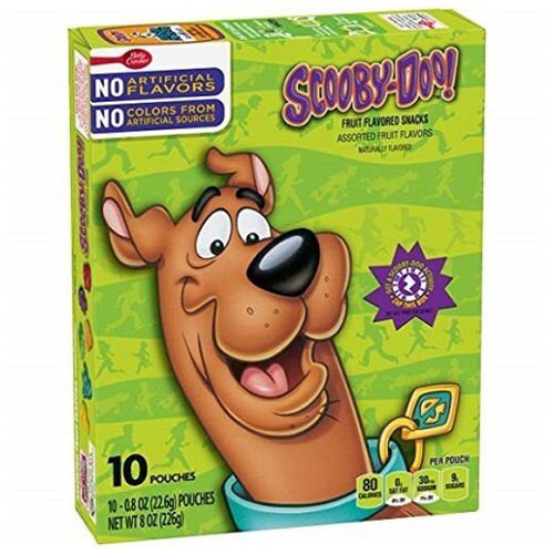 Betty Crocker Scooby-Doo! Fruit Flavored Snacks, 10 ct