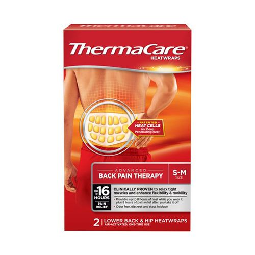 Thermacare Heatwraps Small-med Back