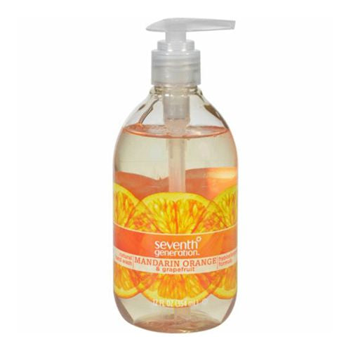 Seventh Generation Hand Wash Soap Mandarin Orange & Grapefruit 12 oz