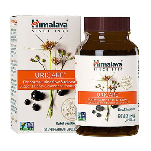 Himalaya UriCare for Kidney and Bladder Performance  120 Capsules 840 mg  1 Month Supply
