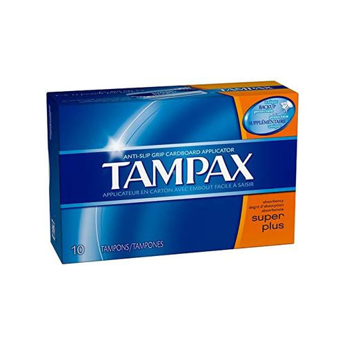 TAMPAX OEF SUPER PLUS 10CT