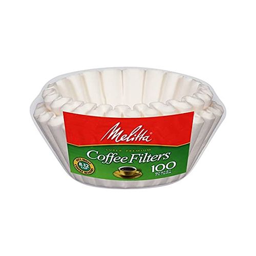 Melitta 8-12 Cup White Basket Coffee