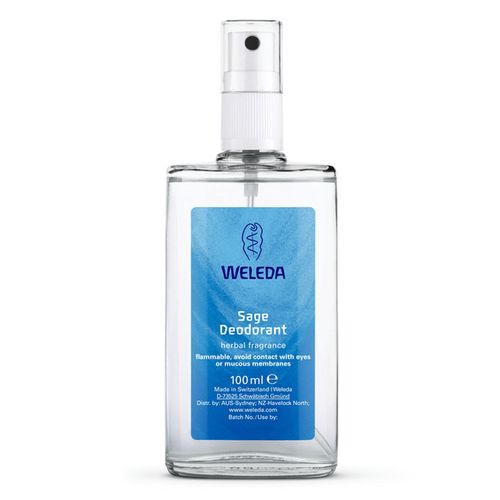 Weleda Sage 12 Hours Deodorant Spray, 3.4 oz