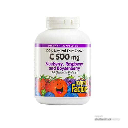 Natural Factors Berry Chew Vit C (1x90TAB )
