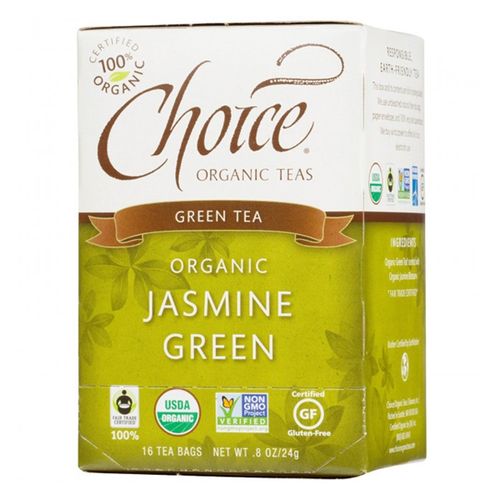 Choice Organics Jasmine Green Tea - 0.85oz/16ct