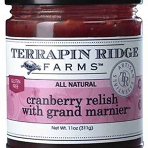 Terrapin Ridge Farms Cranberry Relish with Grand Marnier (TM) – One 11 Ounce Jar (B06XSJQR34)