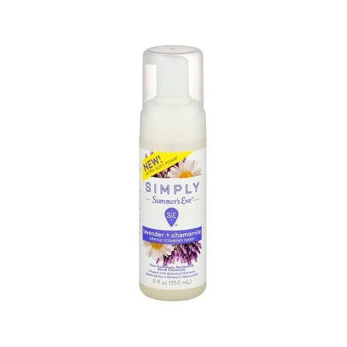 Summer's Eve Simply Foam Wash, Lavender & Chamomile 5 oz